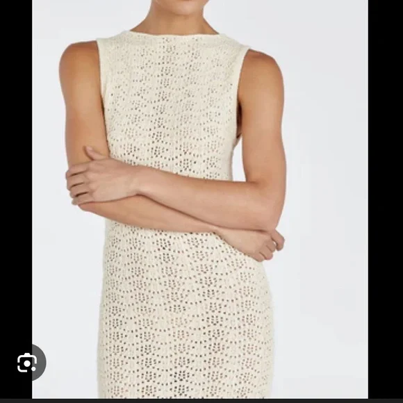 DISSH Gisele Buttermilk Crochet Dress - Picture 2 of 4